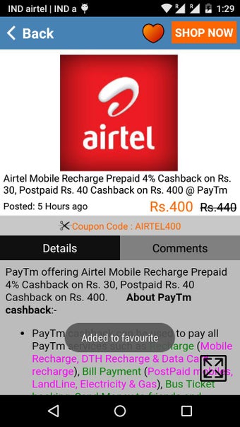 Image 1 for IndiaFreeStuff Deals Coup…