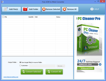 Imagen 0 para Free AZW to MOBI Converte…