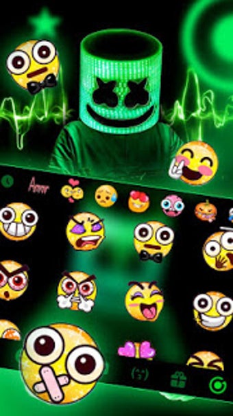 Image 0 for Neon Dj Cool Man Keyboard…
