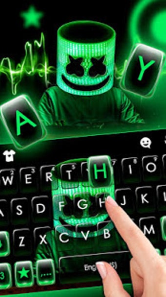 Image 1 for Neon Dj Cool Man Keyboard…