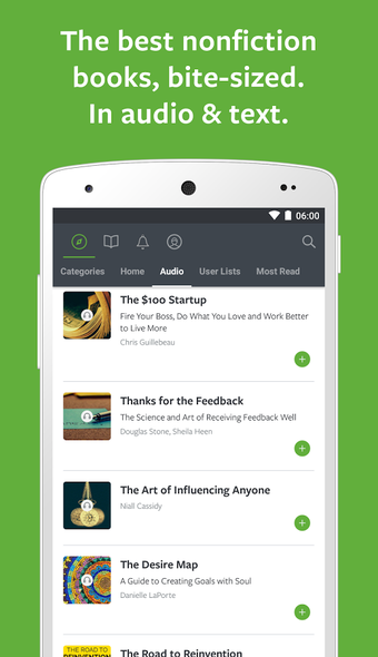 Image 3 for Blinkist - Nonfiction Boo…