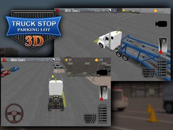 Imagen 1 para Truck Stop Parking Lot 3D