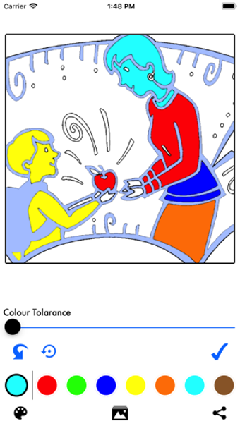Imagen 1 para Tap & Color Clip Art Phot…