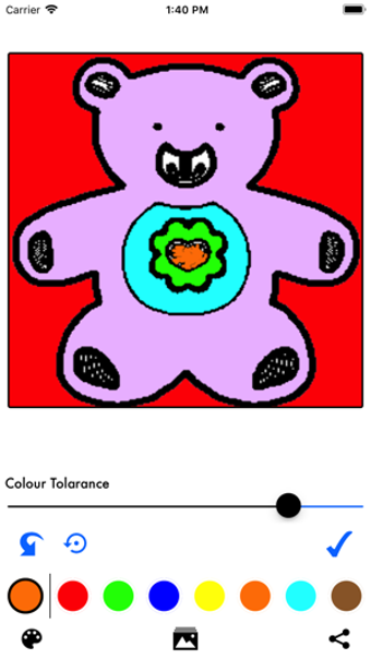 Imagen 0 para Tap & Color Clip Art Phot…