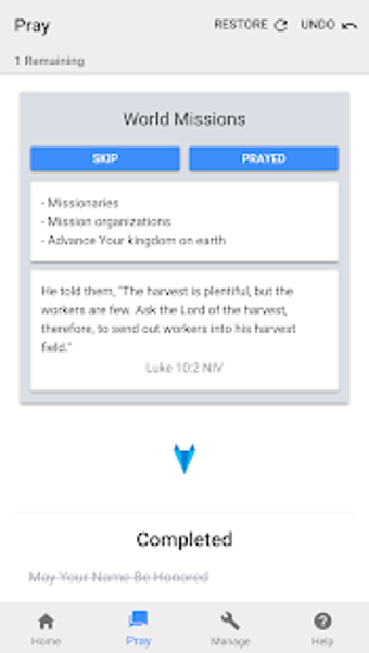 Image 2 for Pray Through Prayer List …