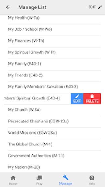 Image 1 for Pray Through Prayer List …