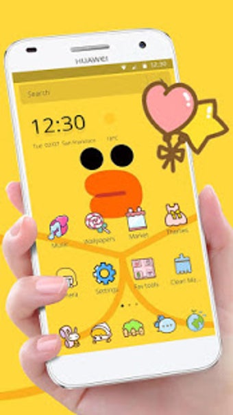 Image 1 for Cartoon Yellow Cute Duck …