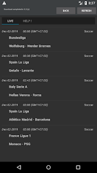 Image 1 for Sport Schedule