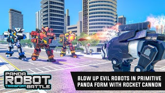 Imagen 2 para Police Panda Robot Transf…