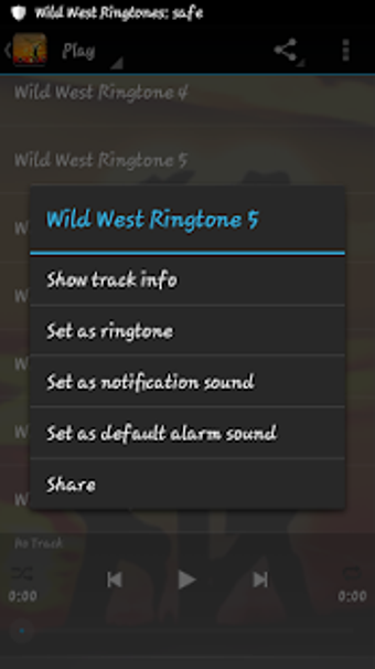 Image 1 for Wild West Ringtones