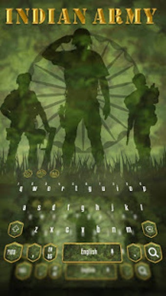 Image 2 for Indian Army Keyboard Them…