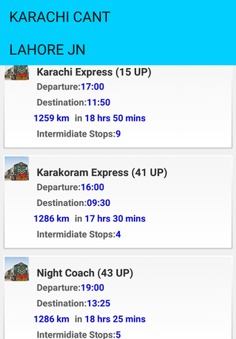 Image 0 for Pakistan Railways Time & …