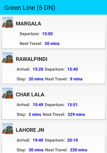 Image 1 for Pakistan Railways Time & …