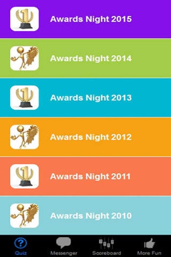 Image 0 for Big Movie Award Night Qui…