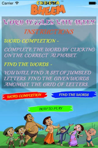 Imagen 0 para Word Puzzles With Bheem