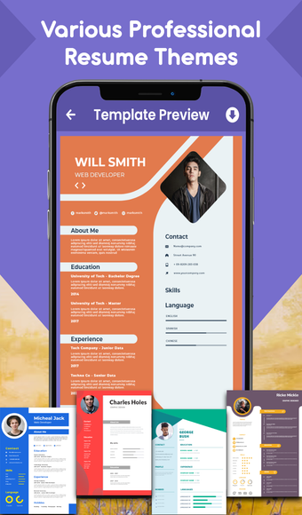 Imagen 3 para Resume Builder Free CV Ma…