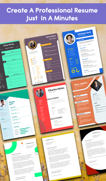 Imagen 1 para Resume Builder Free CV Ma…