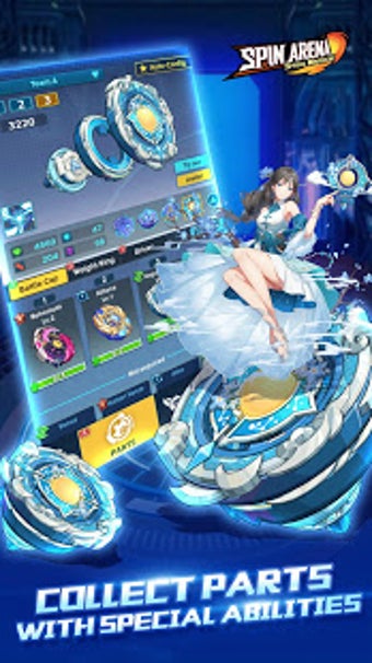 Imagen 2 para Spin Arena : Spiral Warri…