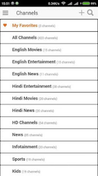 Image 1 for India TV guide - TVwiz