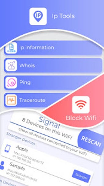 Imagen 0 para Block WiFi & IP Tools