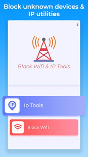 Imagen 1 para Block WiFi & IP Tools