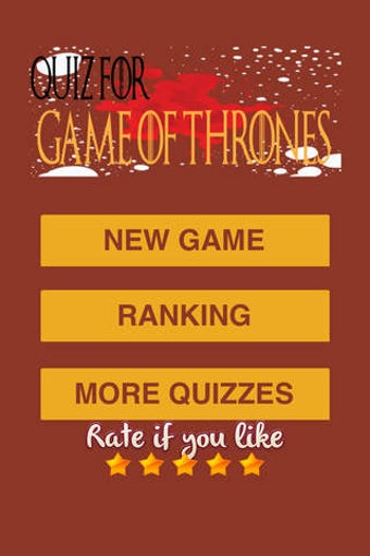 Image 0 for Quiz for Game of Thrones …