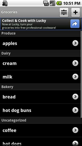 Imagen 1 para OurGroceries