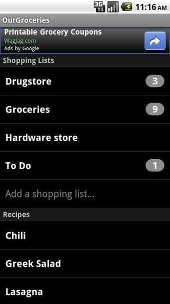 Imagen 0 para OurGroceries