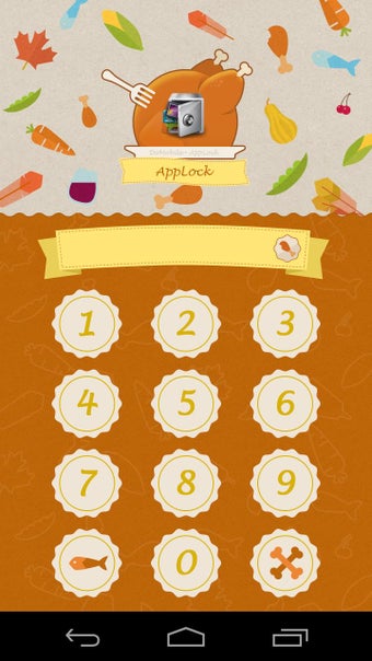 Image 0 for AppLock Theme Thanksgivin…