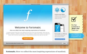Imagen 3 para Forismatic