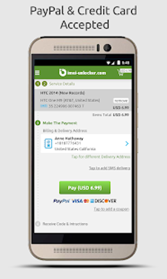 Imagen 2 para SIM Unlock for HTC