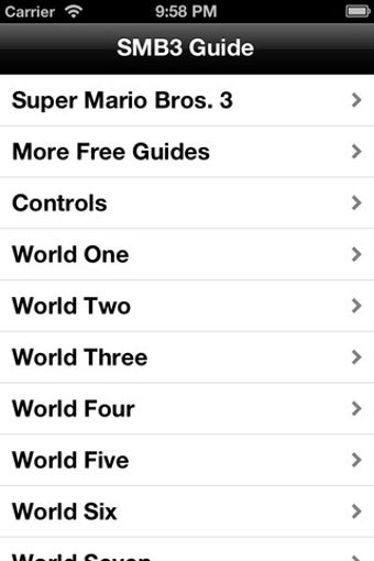 Imagen 0 para Guide for Super Mario Bro…