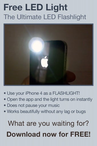 Imagen 0 para Free LED Light for iPhone…
