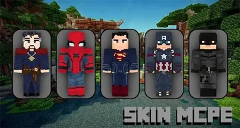 Imagen 0 para Superhero Skins for Minec…