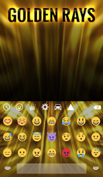Image 3 for Golden Rays Animated Keyb…