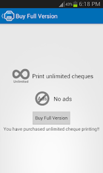Imagen 0 para Cheque Printing
