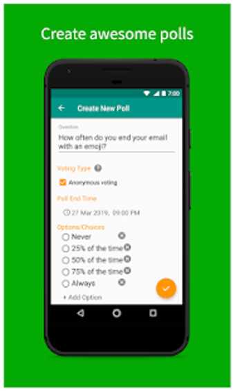 Image 0 for Pollscape - Poll in real-…