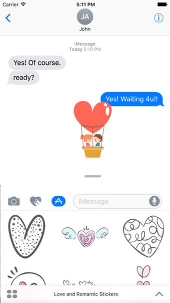 Imagen 0 para Love and Romantic Sticker…