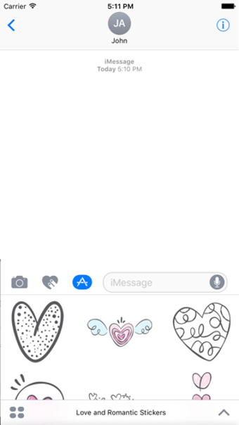 Imagen 2 para Love and Romantic Sticker…