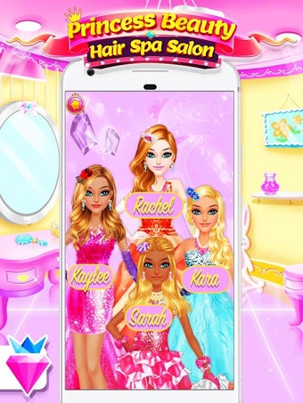 Imagen 1 para Princess Salon - Dress Up…