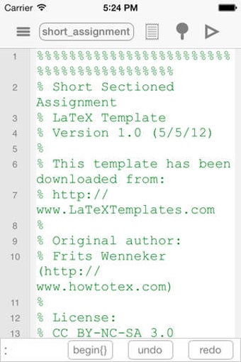 Imagen 0 para TeX Writer - LaTeX Editor…