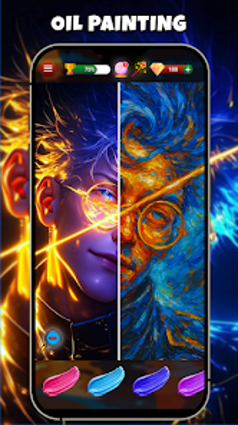 Image 0 for Oil Paint - Tap Paint Rel…