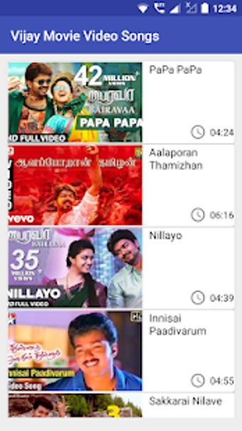 Imagen 0 para Vijay Movies Video Songs