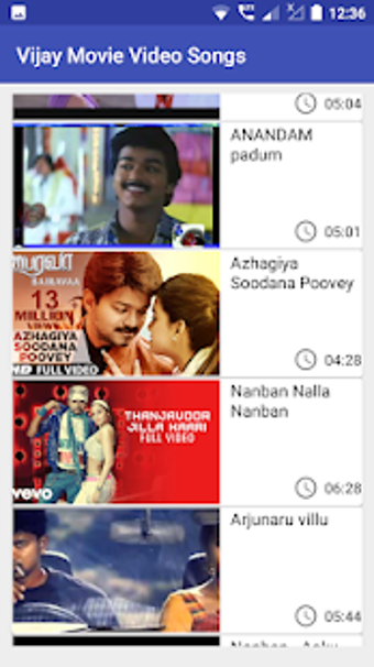 Imagen 1 para Vijay Movies Video Songs
