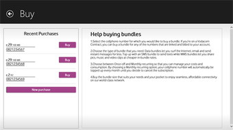 Image 1 for My Vodacom app for tablet…