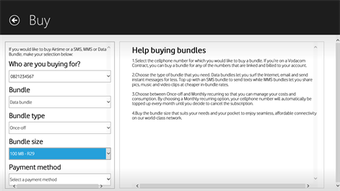 Image 3 for My Vodacom app for tablet…