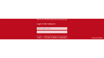Image 0 for My Vodacom app for tablet…