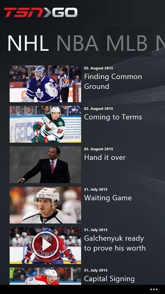 Image 3 for Tsn Go for Windows 10