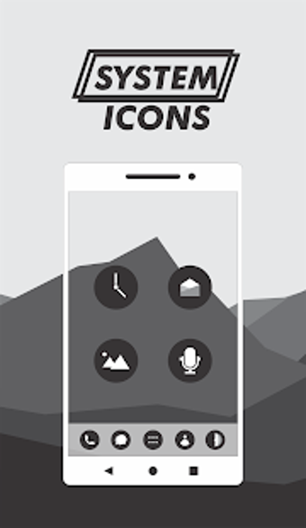 Imagen 3 para Darkmatte - Flat Dark Ico…