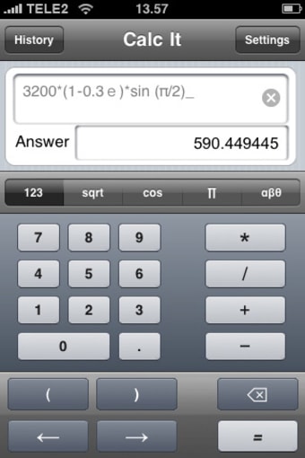 Image 0 for Calc It for iPhone
